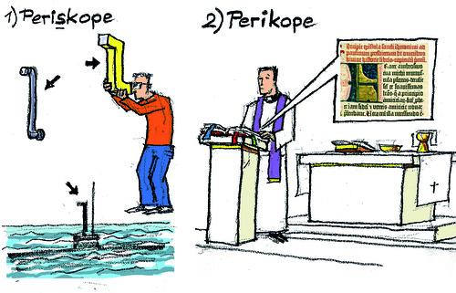 Zeichnung Perikope